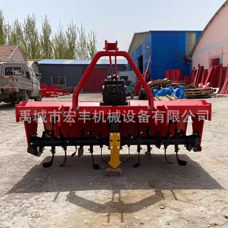 工廠定制型號齊全起壟 拖拉機(jī)后置傳動軸帶的旋耕犁 旋耕機(jī)可定制