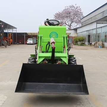 農(nóng)用裝卸搬運(yùn)電動(dòng)裝載機(jī) 工地建筑微型液壓輪式裝載機(jī)養(yǎng)殖小鏟車