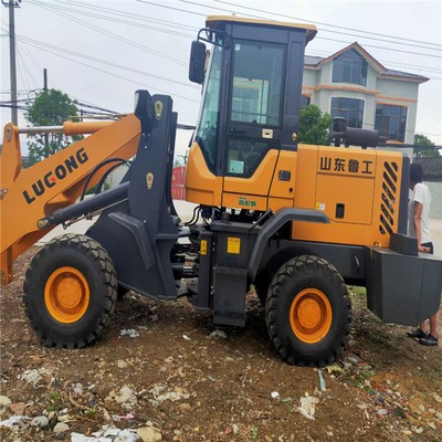 魯工鏟車 多功能935抓草抓木機(jī)廠家 工程材料運(yùn)輸推土小型裝載機(jī)