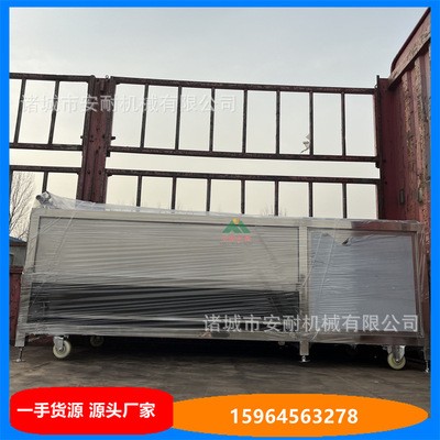 根莖類毛刷清洗機(jī) 中藥材毛輥清洗設(shè)備 商用洗菜機(jī) 芥菜頭去泥機(jī)
