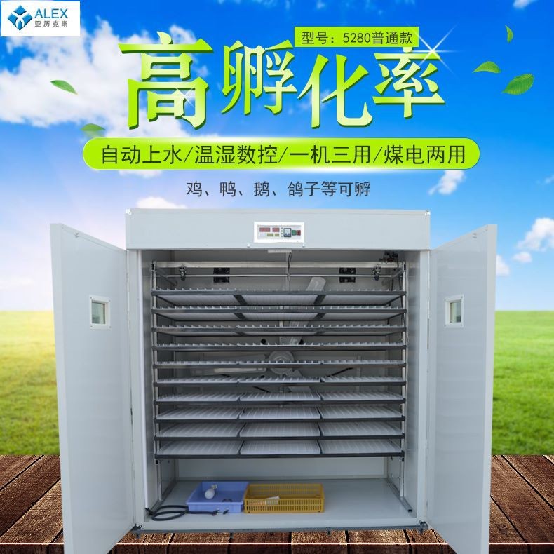 大型智能恒溫孵化機(jī) 5280工業(yè)機(jī)孵卵器 全自動(dòng)雞鴨鴿子孵蛋器配件