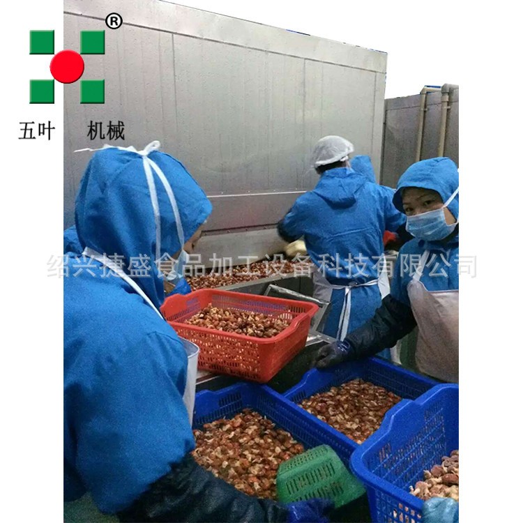 定制優(yōu)質(zhì)小龍蝦加工設(shè)備 潛江龍蝦清洗機 速凍蝦尾生產(chǎn)流水線wp