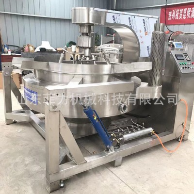 全套辣椒醬行星攪拌炒鍋 成套牛肉醬生產(chǎn)線 醬料廠香菇醬制作機(jī)器