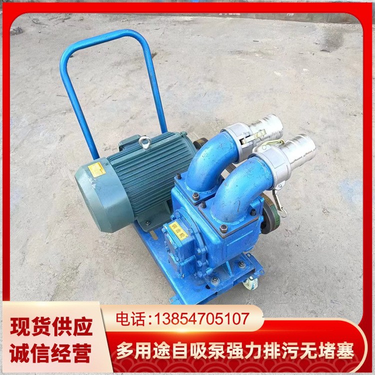 廠家出售吸糞泵 吸污泵養(yǎng)殖場吸糞泵手推式電機(jī)帶抽糞泵 排污泵