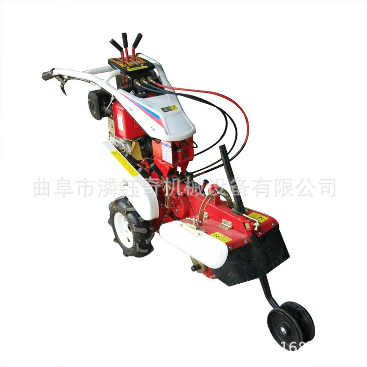 178手扶開溝機(jī) 農(nóng)用果園開溝施肥機(jī) 蔥姜種植開溝培土機(jī)