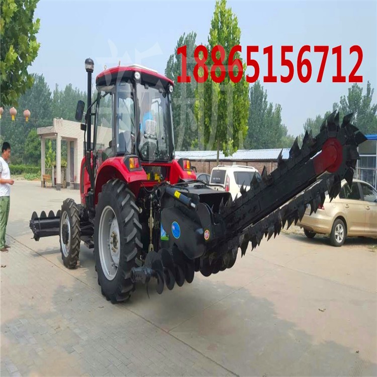 寬40深2米開溝機(jī) 鏈?zhǔn)介_溝機(jī)廠家 雙鏈條開溝機(jī)
