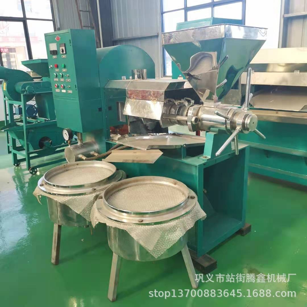 花生芝麻油葵全套螺旋榨油機(jī)設(shè)備廠(chǎng)家 食用油加工設(shè)備支持定制