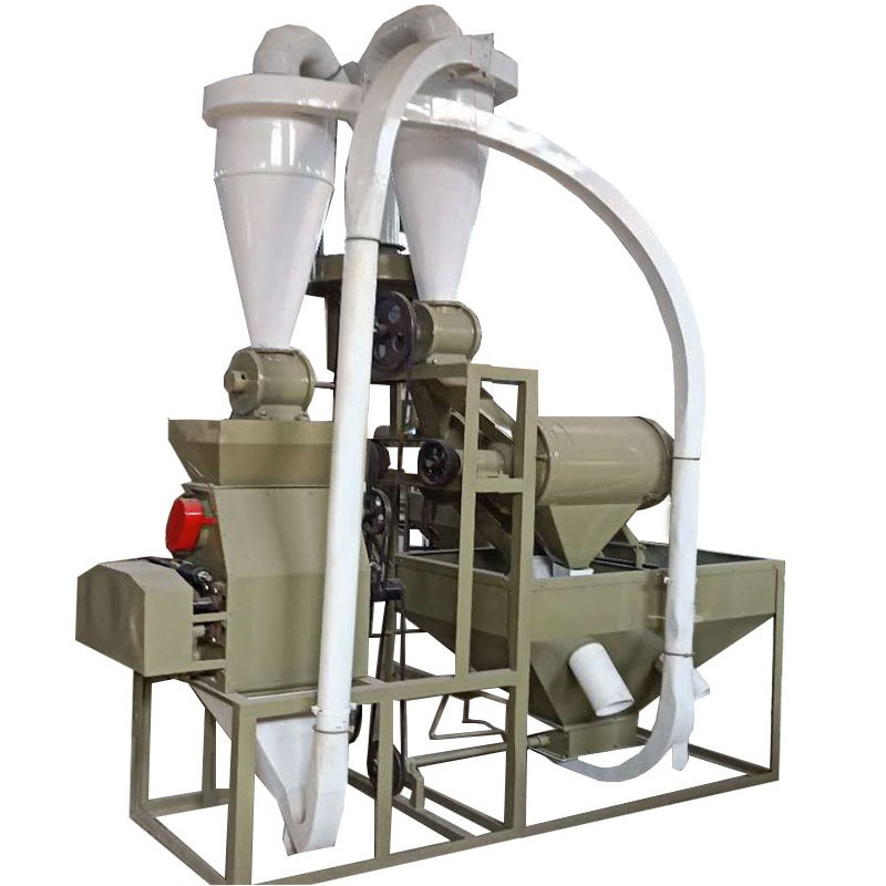面粉機 成套設(shè)備大型高方篩全自動小麥玉米60 200噸 面粉機組