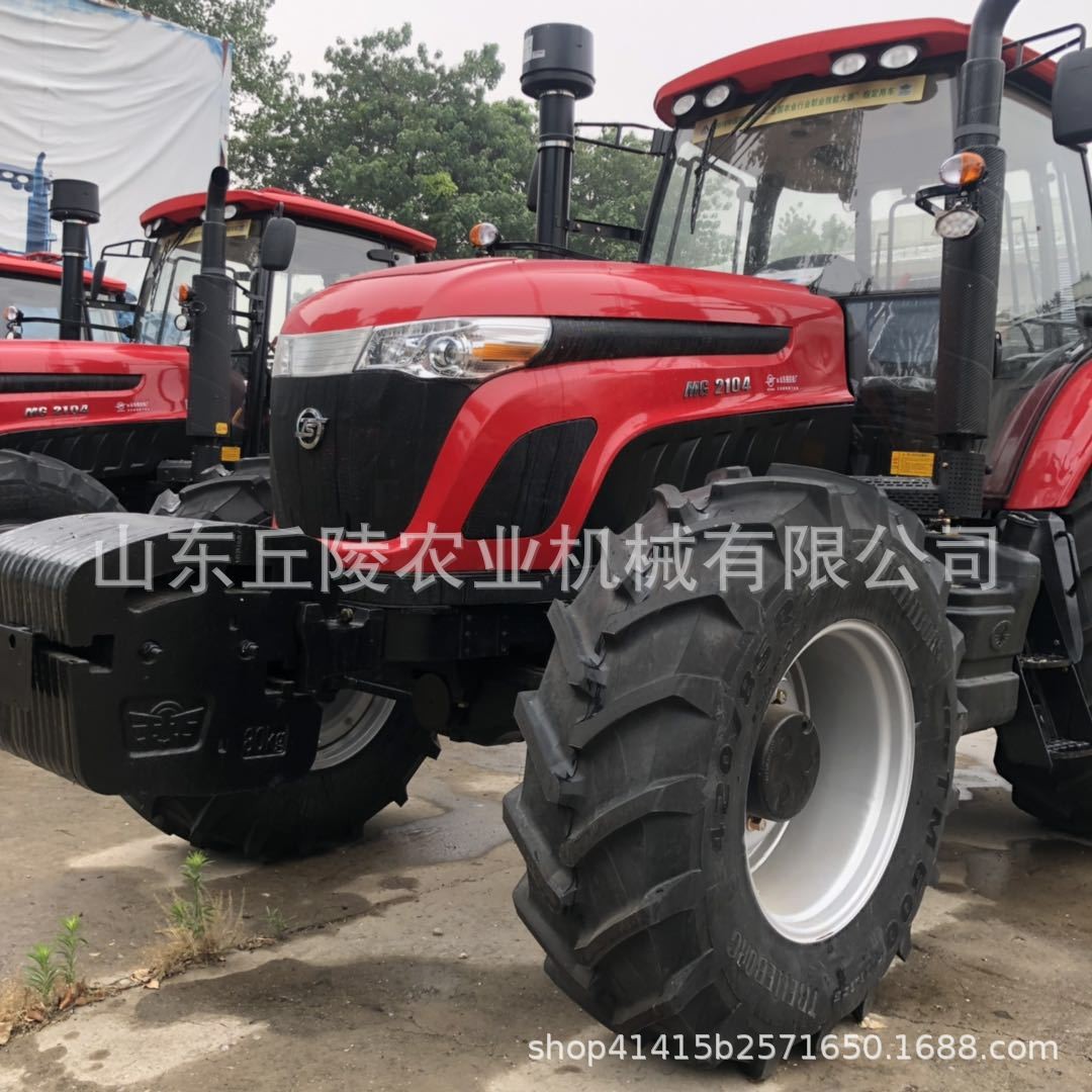 新款國補型 五征拖拉機 2104大型拖拉機 柴油大馬力四驅(qū)旋耕機