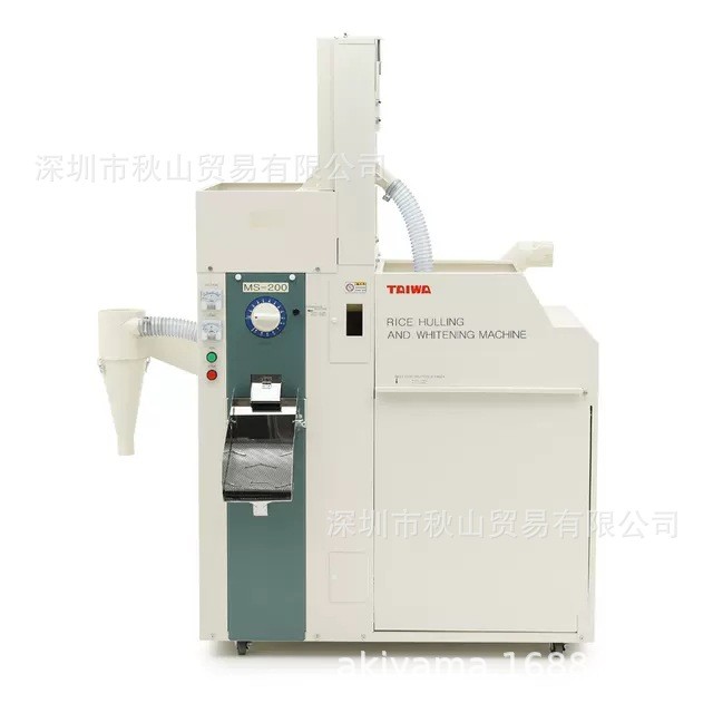 日本taiwa碾米機(jī)ms-200，米店用磨米機(jī)農(nóng)場(chǎng)必bei精米機(jī)可加工水稻