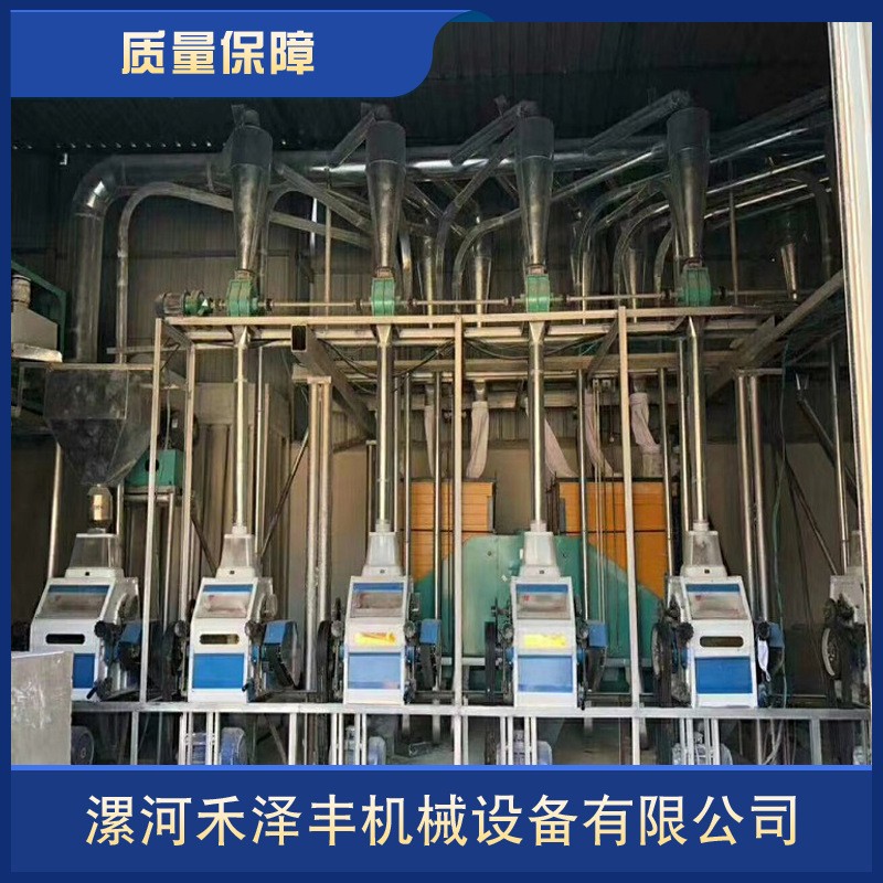 日加工30噸小麥7機組全自動面粉加工設(shè)備平篩面粉機組