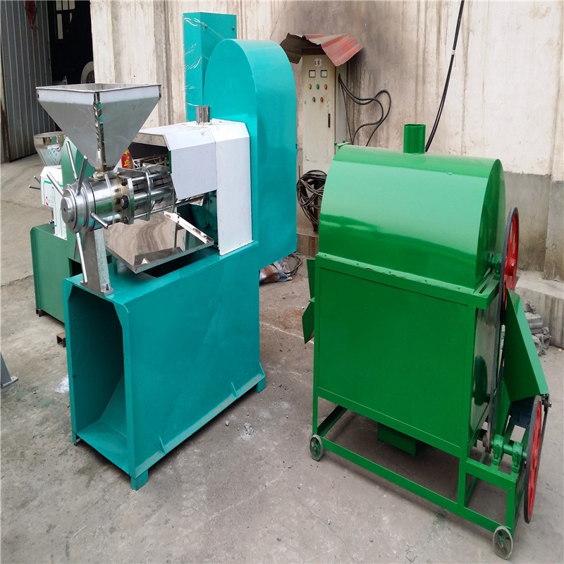 廠(chǎng)家直供的螺旋榨油機(jī)多少錢(qián)一臺(tái) 新型125榨油機(jī) 菜籽螺旋榨油機(jī)
