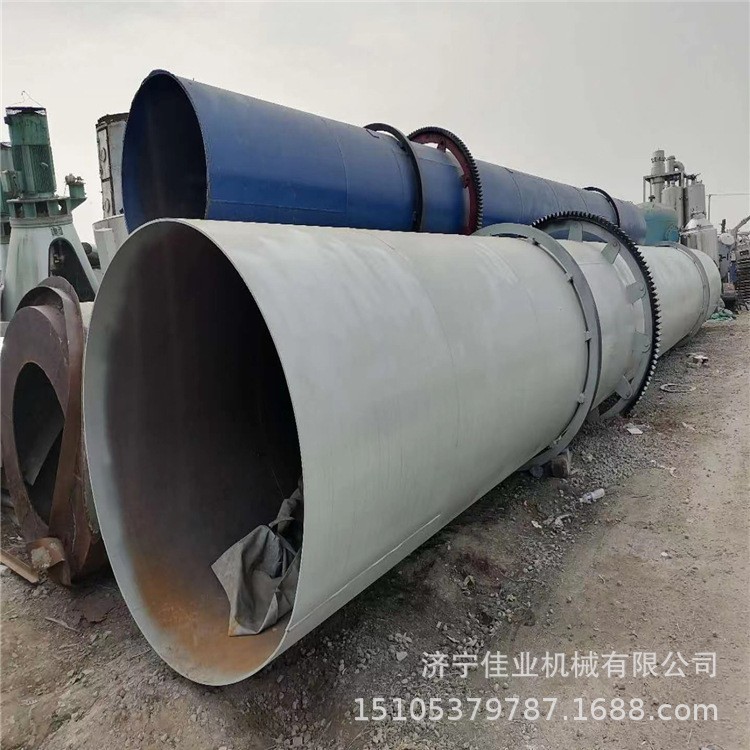 佳業(yè)梁山二手豆渣滾筒烘干機 滾筒烘干機 有機肥回轉滾筒烘干機