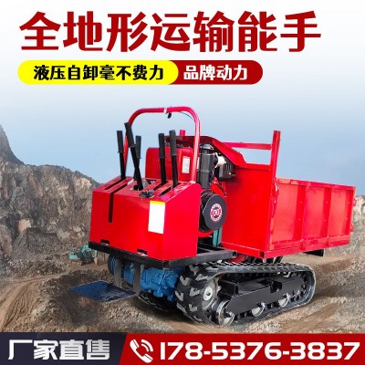 履帶運(yùn)輸車(chē) 小型2噸3噸全地形自卸果園山地農(nóng)用爬山虎 履帶運(yùn)輸車(chē)