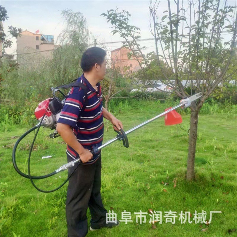 雅馬哈動力二沖程汽油割草機背負式園林松土打草割灌機側(cè)掛式