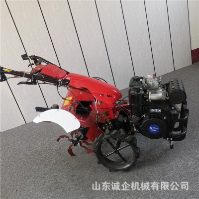 柴油款小型手扶式田園四驅(qū)微耕機(jī) 誠(chéng)企常年批發(fā)農(nóng)用開(kāi)溝回填培土