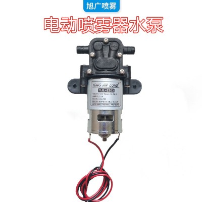 電動噴霧器水泵高壓大功率水泵電機(jī)打藥機(jī)配件回流水泵噴霧器配件