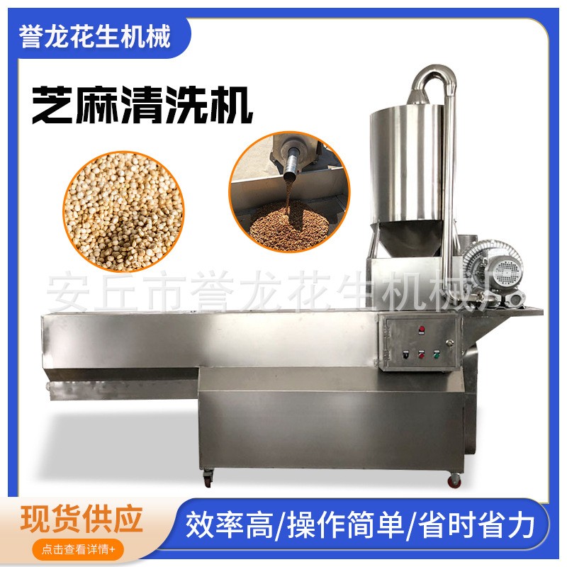 全自動(dòng)芝麻清洗機(jī)五谷雜糧水洗機(jī)洗芝麻瓜子豆類等清洗機(jī)設(shè)備