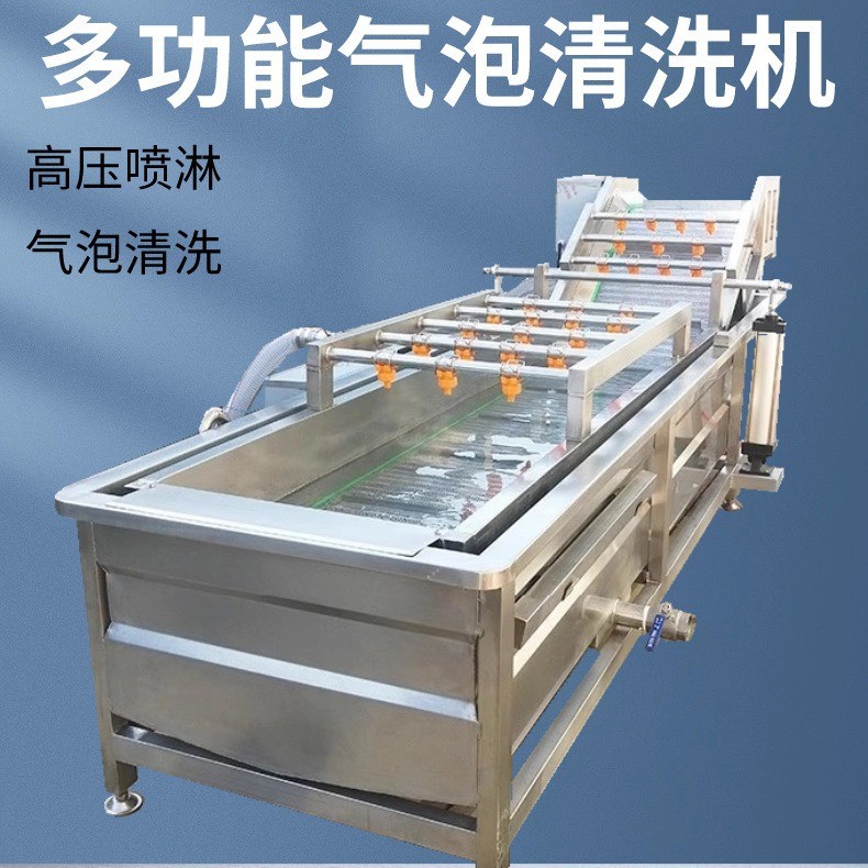 銀耳洗去雜氣泡清洗機紅棗噴洗菜機土豆 紅薯芋頭 山藥清洗去泥沙