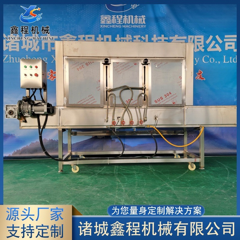 帶皮五花肉燒毛機(jī) 豬肘子噴毛機(jī) 連續(xù)式液化氣燎毛機(jī) 廠家供應(yīng)