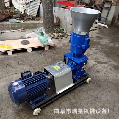養(yǎng)殖飼料機 家用型顆粒飼料機 養(yǎng)兔子用平模造料機