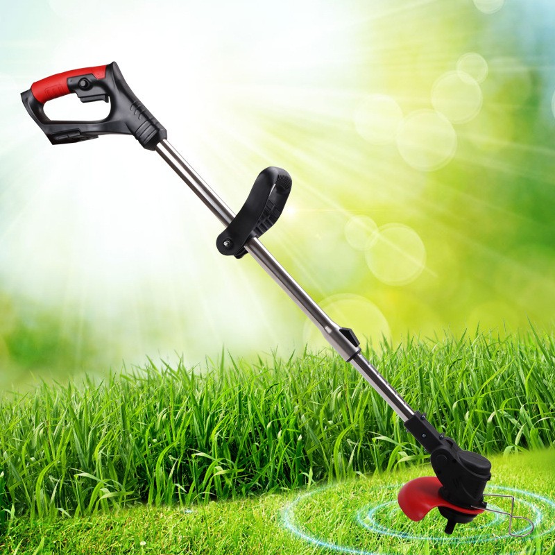 12v 24v 迷你小型便攜式手持家用鋰電割草機(jī)，充電修枝機(jī)
