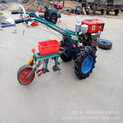 手扶拖拉機15馬力121底盤農(nóng)用兩輪手扶拖拉機多種用途可帶犁除草