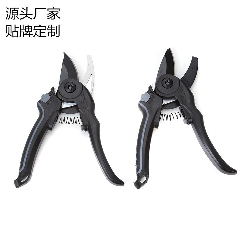 綠晟新款修枝剪鳥(niǎo)嘴鯊魚(yú)嘴園藝剪小剪刀修花樹(shù)枝剪園林工具批發(fā)