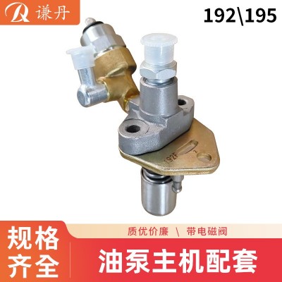 可加電磁閥、風冷柴油173、178、186、195噴油泵主機配套